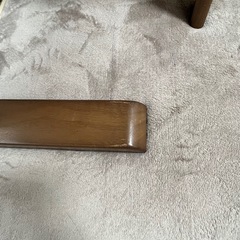 ニトリ 机＆椅子2脚セット　美品　引き取り限定の画像