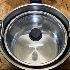 保温調理鍋 ステンレスの画像