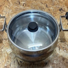 保温調理鍋 ステンレスの画像