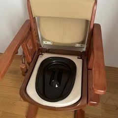 介護用トイレ 家具調トイレセレクトR はねあげの画像