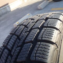 １５インチ　スタッドレスタイヤ＋ブリヂストンアルミ　４本セットの画像