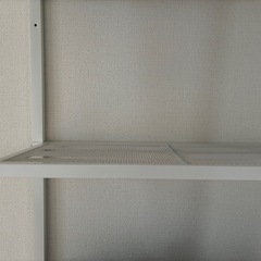 IKEA スチールラック ホワイトの画像