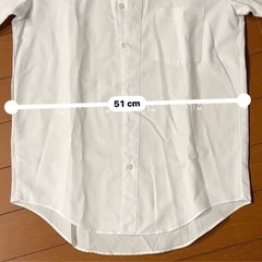 男子中高校生用　制服長袖シャツ2着セット　美品　Lサイズの画像