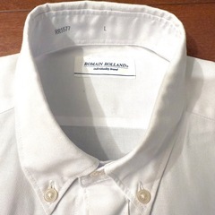 男子中高校生用　制服長袖シャツ2着セット　美品　Lサイズの画像