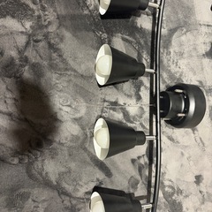 シーリングライト　くろ黒の画像