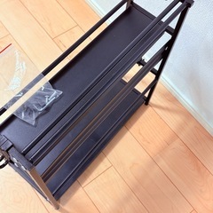 スチール2段調味料置き台の画像