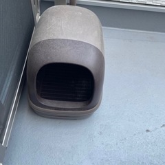 キャットトイレ砂付き猫トイレ花王にゃんともセットの画像