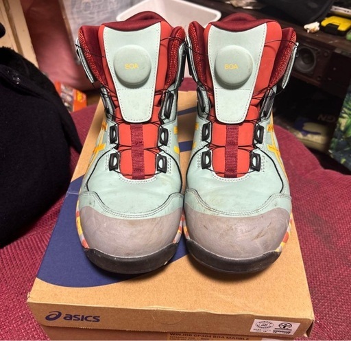 アシックス asics BOAシステム ハイカット安全靴 27.0cm