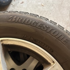 スタッドレス４本セット195/65/R15 ホイール付 カングー2の画像