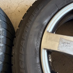 スタッドレス４本セット195/65/R15 ホイール付 カングー2の画像