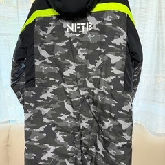 ナイキ　NFTB ロングコート　ベンチコート　Lサイズ　サッカー　フットサルの画像