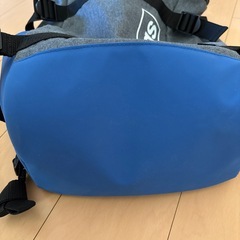 アディダス リュック バックパック スクエア adidas 青x黒 アウトドアの画像