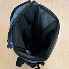 アディダス リュック バックパック スクエア adidas 青x黒 アウトドアの画像