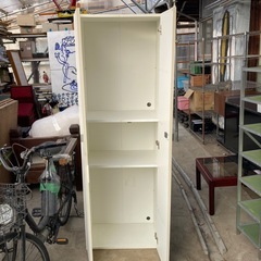 白いロッカー カラーボックスの画像