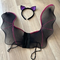 ハロウィン　コウモリ　子供の画像