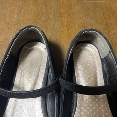 19センチ　猫顔のバレーシューズの画像