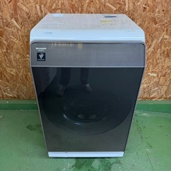 285 送料設置無料　SHARP　ドラム式洗濯機11㌔  乾燥機能付きの画像