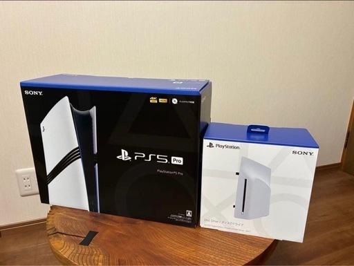 決まりました☆PS5 Pro 本体+純正ディスクドライブもお付けします