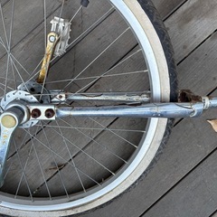 一輪車　大人用24インチの画像