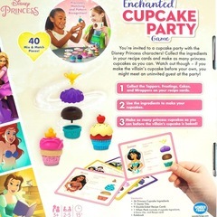 ディズニープリンセス魅惑のカップケーキゲーム♪の画像