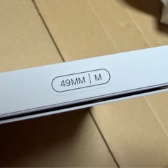 アップルウォッチ　ナチュラルチタニウムミラネーゼループ  Mの画像