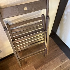 折りたたみ椅子　チェアの画像