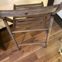 折りたたみ椅子　チェアの画像