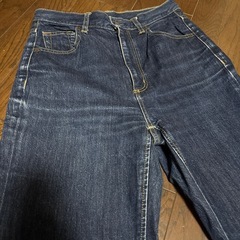 GU☆レディースストレートデニムLsizeの画像
