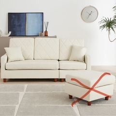 3人掛けソファーの画像