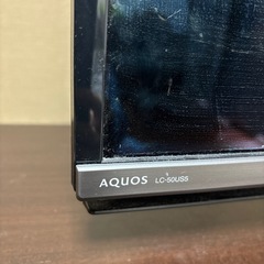 ジャンク品　AQUOS LC-50US5 テレビの画像