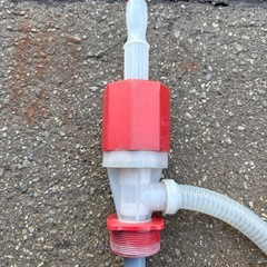 ② ドラムポンプ　シュポシュポ　給油ポンプ　手動　灯油　軽油の画像