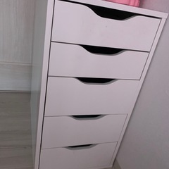 IKEA イケア　引き出し　白　ALEX アレクス 　の画像