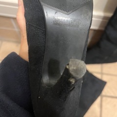 ニーハイブーツ　２４センチの画像