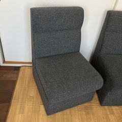 ソファ　4個セット　軽量コンパクト　おまけつきの画像