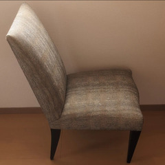 DONGHIA ダイニングチェア2脚セット アメリカン家具 ファブリックの画像