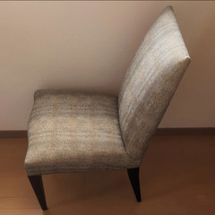 DONGHIA ダイニングチェア2脚セット アメリカン家具 ファブリックの画像