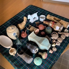 壺　花瓶　　陶器　置物　大量　まとめ売り　インテリア　和風　置物　日本　の画像