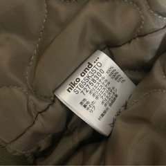 本日お取り引き限定価格❗️ニコアンドブルゾンの画像