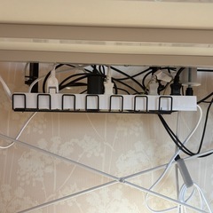 【中古美品】【値下げ中】サンワダイレクト　シンプルワークデスク　幅140cmの画像