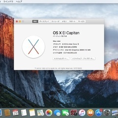 Mac mini Late 2011 A1347 8GB SSD 256GB macOS El Capitanの画像