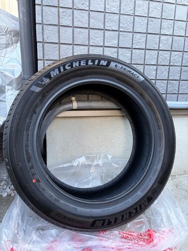Michelin e-primary 新車外し　225/55R18　4本　走行10キロ　2025製