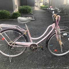 🔴マルイシサイクル製6段変速付き26インチママチャリ・ダイナモLEDライト付き🔴の画像