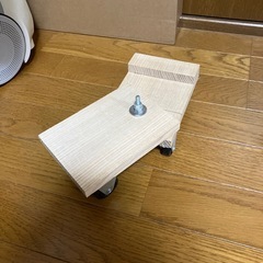 けん引車(木工模型)の画像