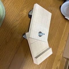 けん引車(木工模型)の画像