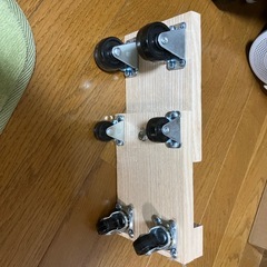 けん引車(木工模型)の画像