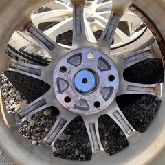 VW T-ROC使用　アルミスタッドレス4本セット215/60R16の画像