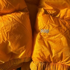 ダウンジャケット(黄)の画像