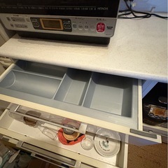 無料！大型食器棚　約206×140×52の画像