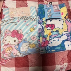 サンリオフェイスタオル&ハンドタオルセットの画像