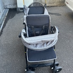 （配達ok）2人乗り　ベビーカーの画像